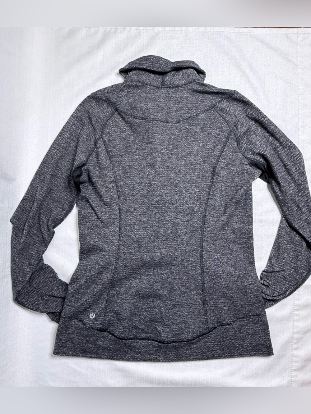 Lululemon Womens Think Fast Pullover Size 10 Zip Warm Running Jog Top - Picture 12 of 12